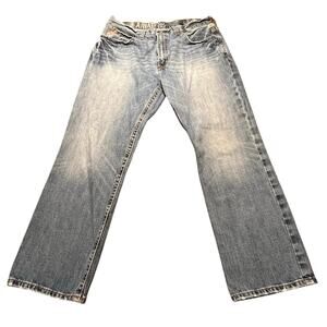 Ariat M4 Low Rise Boot Cut Jeans Size 38x32 (34x3 Work Western Cowboy Rodeo